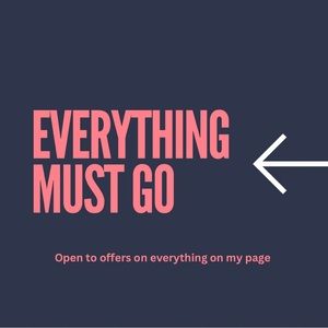 CLOSET SALE! Everything must go